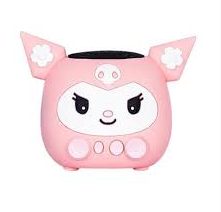 اسپیکر عروسکی طرح کورومی صورتی