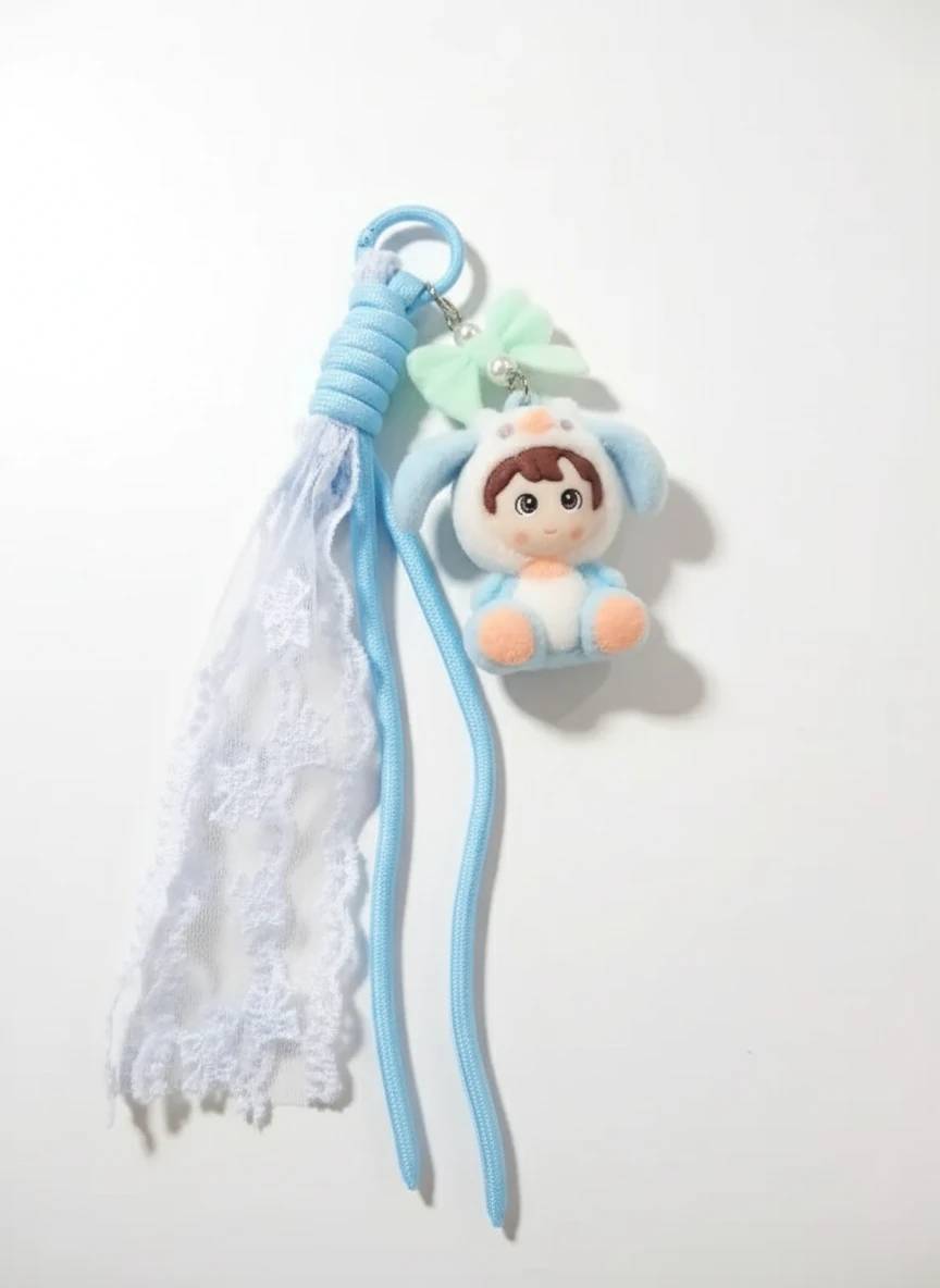 26ad1ebe-ad4c-4bdb-bee1-221dbd07f0dc آویز کیف فانتزی مدل چهارم(Bag Charm) - Image 1