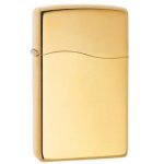 فندک زیپو (Zippo) مدل 30206 – روکش طلایی براق High Polish Brass