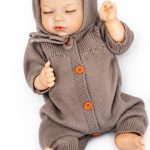 عروسک نوزاد تمام سیلیکونی با طراحی طبیعی و واقعی